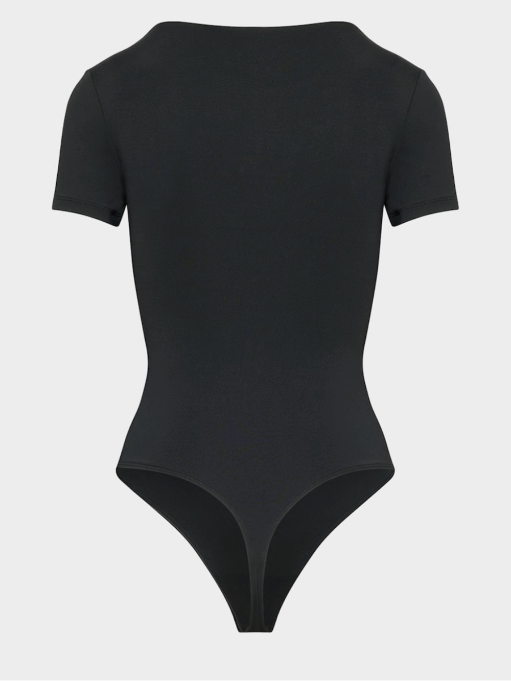 Aritzia Babaton Contour T Shirt Bodysuit - Black - Size M - Picture 7 of 7